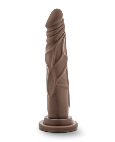 Blush Novelties Blush Dr. Skin 7.5 inch Basic Realistic Cock - Chocolate Dildos