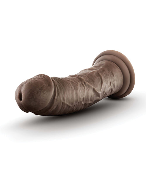 Blush Novelties Blush Dr. Skin Plus 8 inch Posable Dildo - Chocolate Dildos