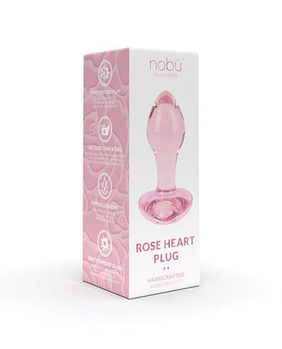Bodispa INC Nobu Rose Heart Plug - Pink Anal Toys