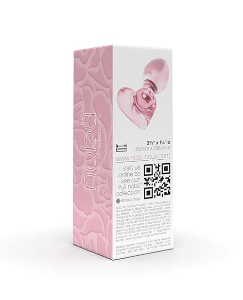 Bodispa INC Nobu Rose Heart Plug - Pink Anal Toys