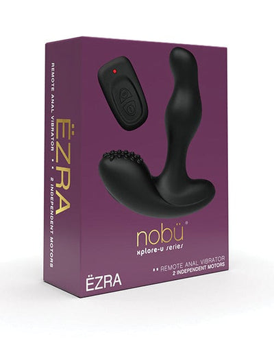 Bodispa INC Nobu X-plore U Ezra Anal Vibrator - Black Anal Toys