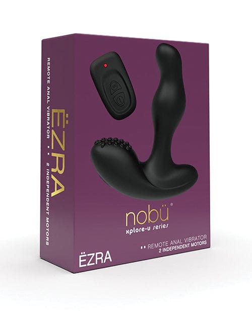 Nobu X-plore U Ezra Anal Vibrator - Black OrchidToys.com Nobu X-plore U Ezra Anal Vibrator - Black OrchidToys.com