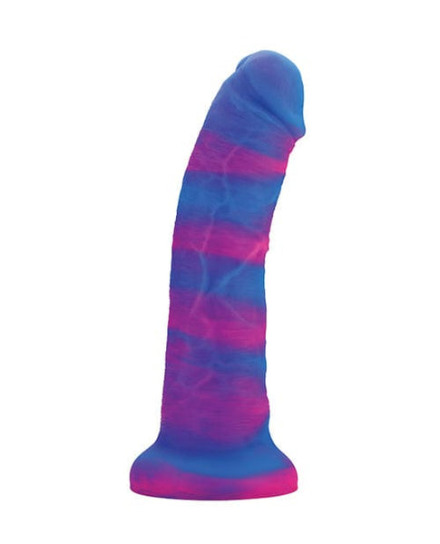 Nobu Rainbow 8 Dildo W/suction Cup - Cosmic