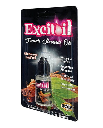 Body Action Products Body Action Excitoil Cinnamon Arousal Oil - .5 Oz Bottle Carded More