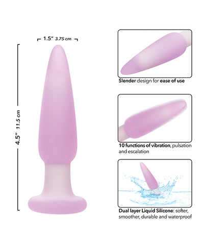 CalExotics Lavender Haze Slender Anal Probe - Lavender/White Anal Toys