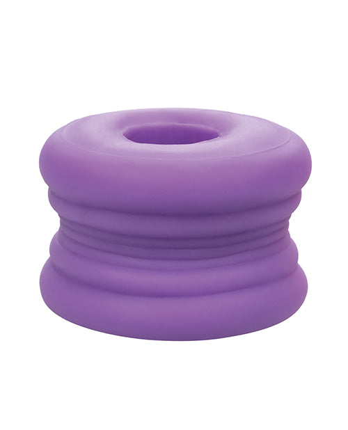 CalExotics Slop Top Glow in the Dark Dirty Luv Stroker - Purple Dildos