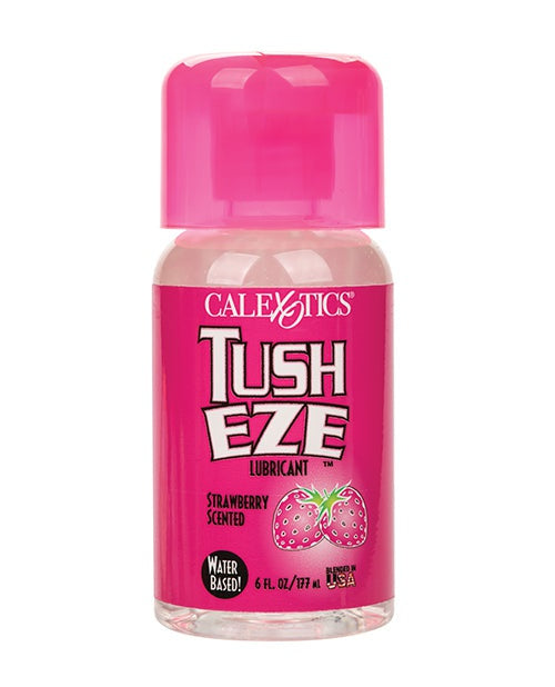 CalExotics Tush Eze Strawberry Scented Lubricant - 6 oz Lubes