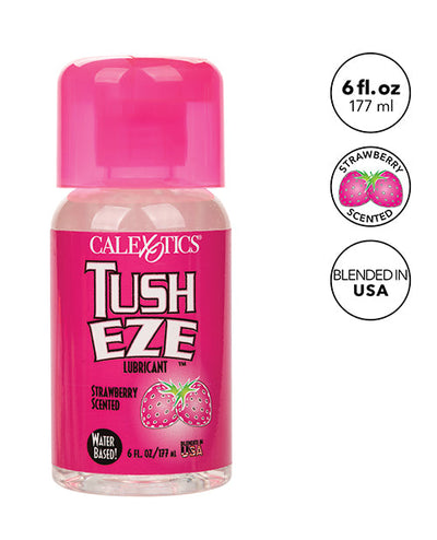 CalExotics Tush Eze Strawberry Scented Lubricant - 6 oz Lubes