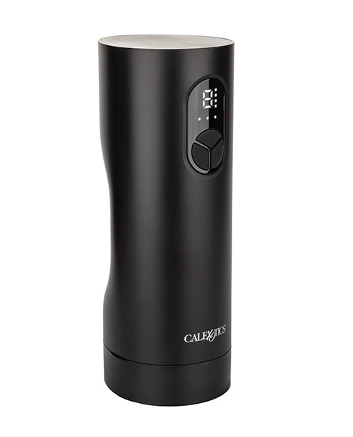 CalExotics Bionic Vibro Stroker with Oscillation &amp; Suction - Black Penis Toys