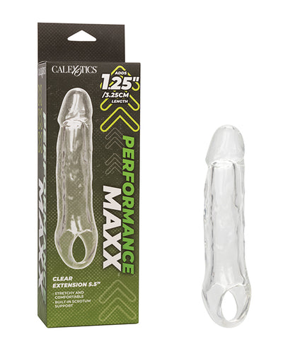 CalExotics Performance Maxx 5.5" Penis Extension - Clear Penis Toys