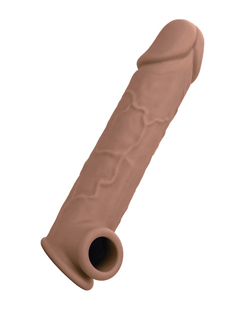 CalExotics Performance Maxx Life-Like 8" Penis Extension - Brown Penis Toys