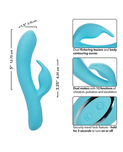 CalExotics Azure Collection Bunny G Rabbit Vibrator - Blue Vibrators