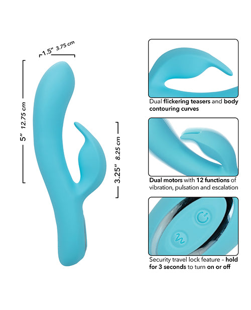 CalExotics Azure Collection Bunny G Rabbit Vibrator - Blue Vibrators