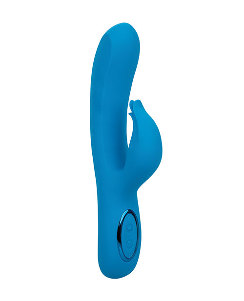 CalExotics Azure Collection Flutter G Vibrator - Blue Vibrators