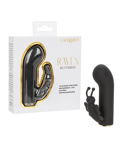 CalExotics Raven Butterfly G-Spot Vibrator - Black Vibrators