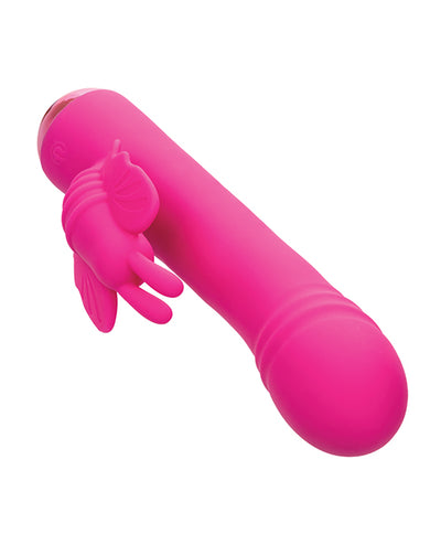 CalExotics Thicc Chubby Rotating Butterfly - Pink Vibrators