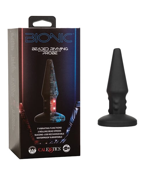 California Exotic Novelties Bionic Beaded Rimming Probe Anal Toys
