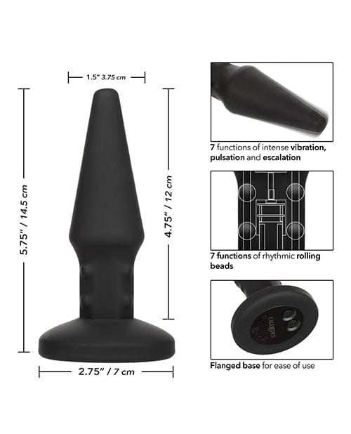 California Exotic Novelties Bionic Beaded Rimming Probe Anal Toys