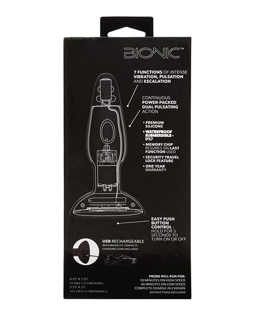 California Exotic Novelties Bionic Dual Pulsating Probe Anal Toys