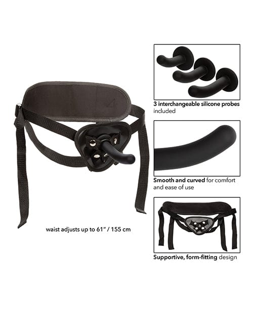 California Exotic Novelties Boundless Silicone Curve Pegging Kit Anal Toys