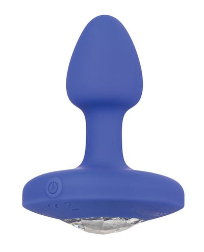 California Exotic Novelties Cheeky Gems Small Rechargeable Vibrating Probe - Blue Anal Toys