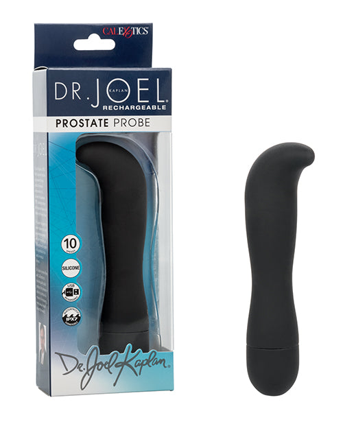 California Exotic Novelties Dr. Joel Kaplan Rechargeable Prostate Probe - Black Anal Toys