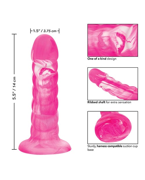 California Exotic Novelties Twisted Love Twisted Ribbed Probe Anal Toys