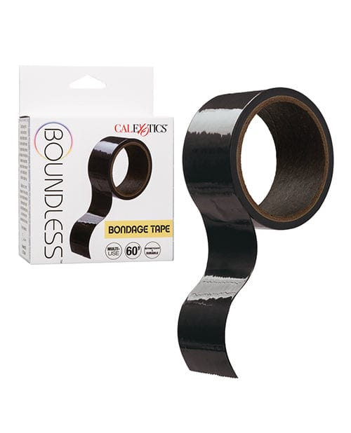 California Exotic Novelties Boundless Bondage Tape - Black Kink &amp; BDSM