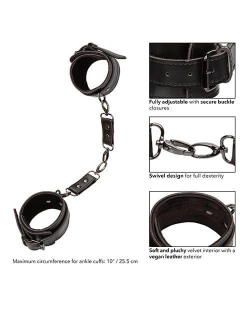 California Exotic Novelties Euphoria Collection Ankle Cuffs Kink &amp; BDSM