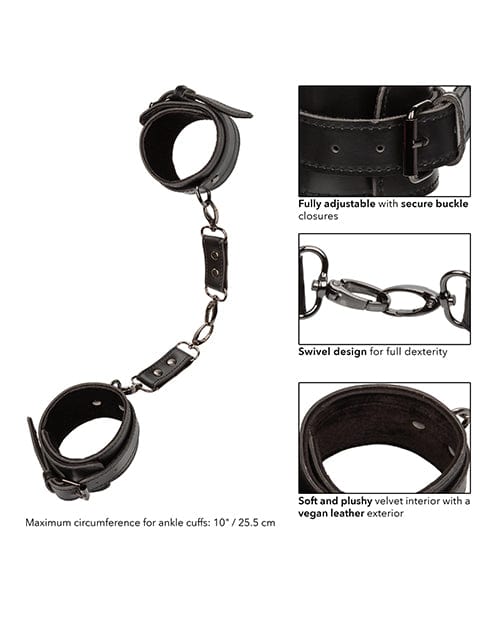 California Exotic Novelties Euphoria Collection Ankle Cuffs Kink & BDSM