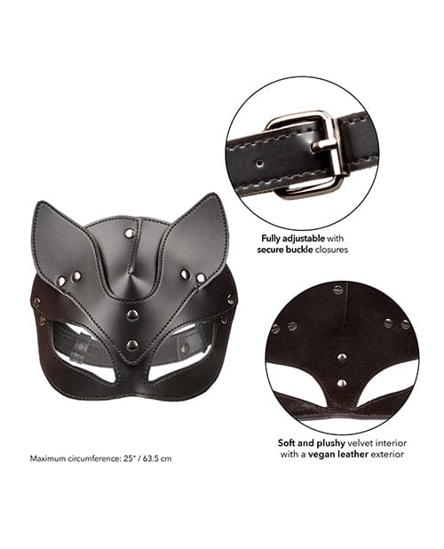 California Exotic Novelties Euphoria Collection Cat Mask Kink &amp; BDSM