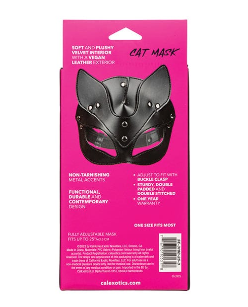 California Exotic Novelties Euphoria Collection Cat Mask Kink &amp; BDSM