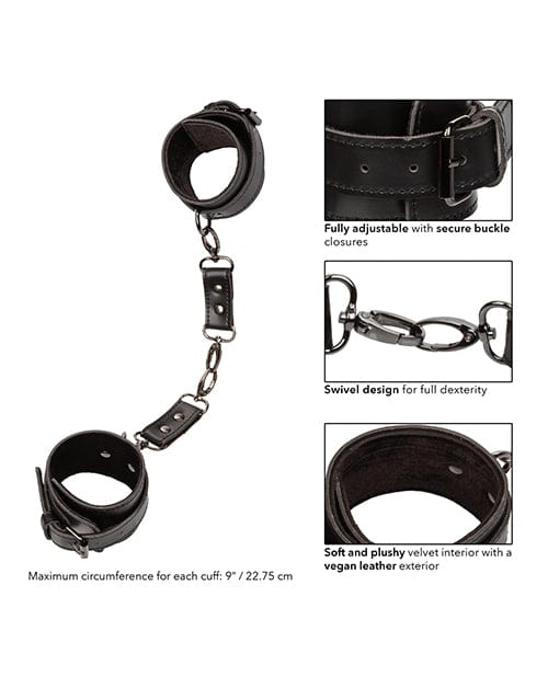 California Exotic Novelties Euphoria Collection Hand Cuffs Kink &amp; BDSM