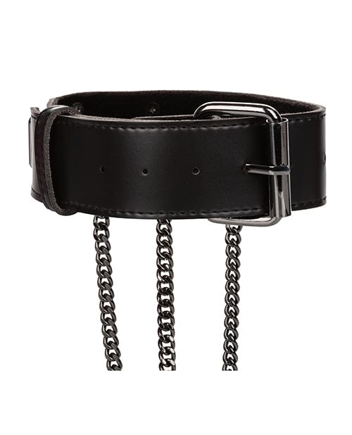 California Exotic Novelties Euphoria Collection Multi Chain Collar Harness Kink &amp; BDSM