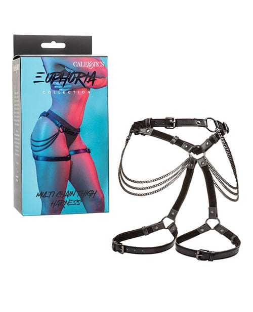 California Exotic Novelties Euphoria Collection Multi Chain Thigh Harness Kink &amp; BDSM