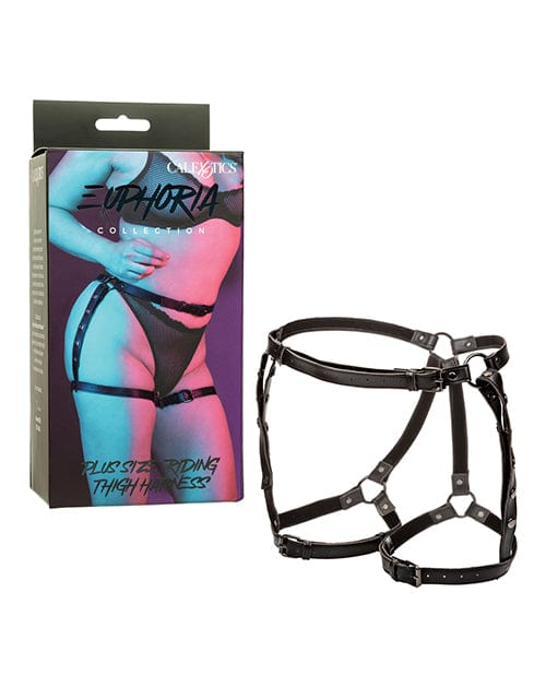 California Exotic Novelties Euphoria Collection Plus Size Riding Thigh Harness Kink &amp; BDSM