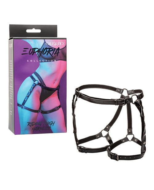 California Exotic Novelties Euphoria Collection Riding Thigh Harness Kink &amp; BDSM