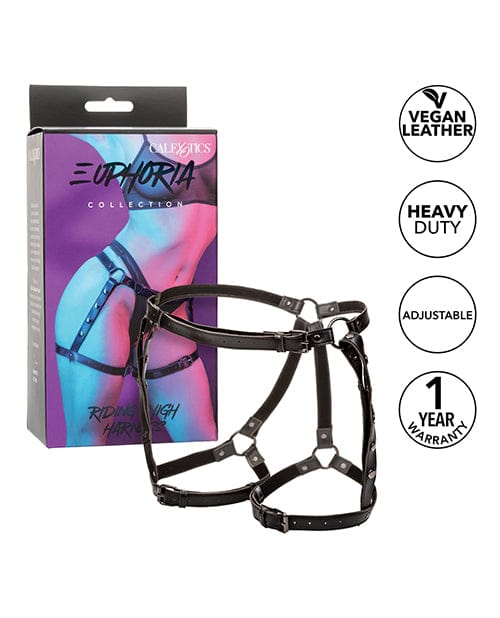 California Exotic Novelties Euphoria Collection Riding Thigh Harness Kink &amp; BDSM