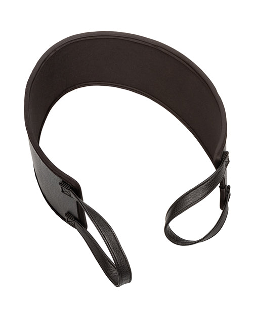 California Exotic Novelties Nocturnal Collection Doggy Style Strap - Black Kink &amp; BDSM