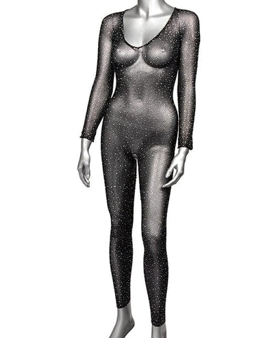 California Exotic Novelties Radiance Crotchless Full Body Suit Black O/s Lingerie & Costumes