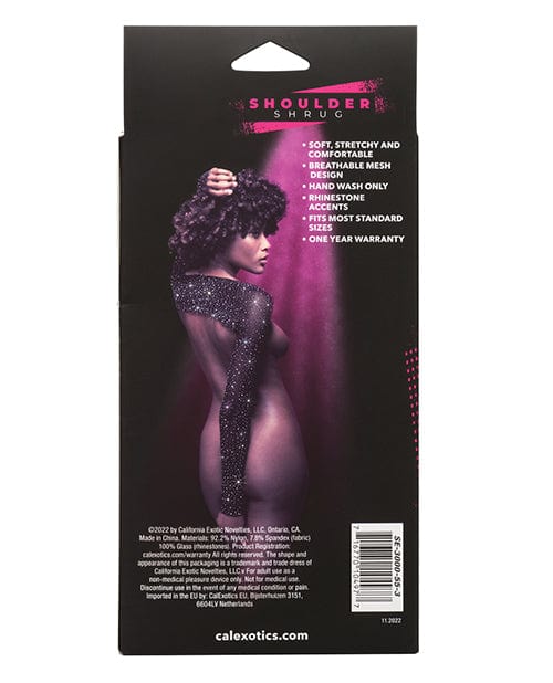 California Exotic Novelties Radiance Shoulder Shrug Black O/s Lingerie &amp; Costumes
