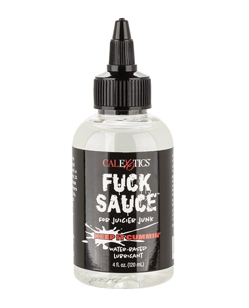 California Exotic Novelties Fuck Sauce Water Based Lubricant - 4 Oz Lubes