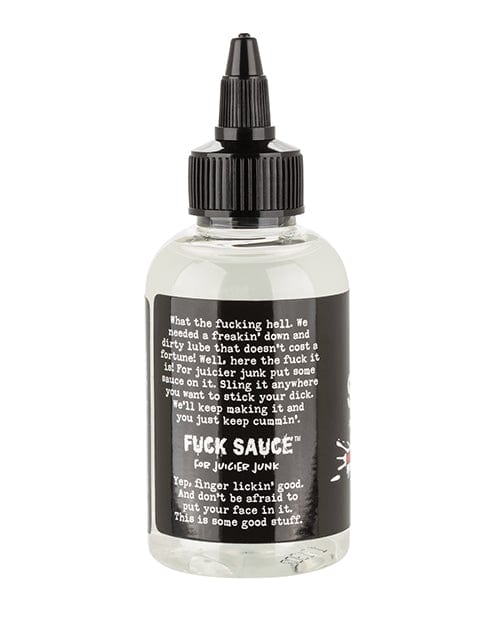California Exotic Novelties Fuck Sauce Water Based Lubricant - 4 Oz Lubes