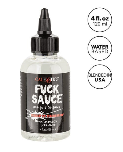 California Exotic Novelties Fuck Sauce Water Based Lubricant - 4 Oz Lubes