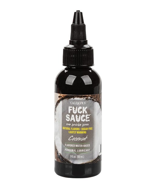 California Exotic Novelties Fuck Sauce Water Based Personal Lubricant - 2 Oz Coconut Lubes