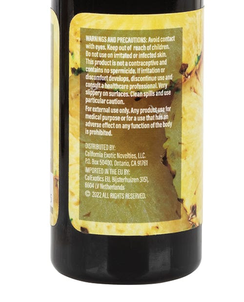 California Exotic Novelties Fuck Sauce Water Based Personal Lubricant - 2 Oz Pineapple Lubes