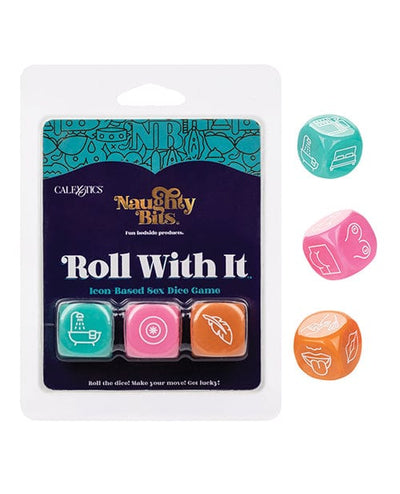 California Exotic Novelties Naughty Bits Roll With It Icon Based Sex Dice More
