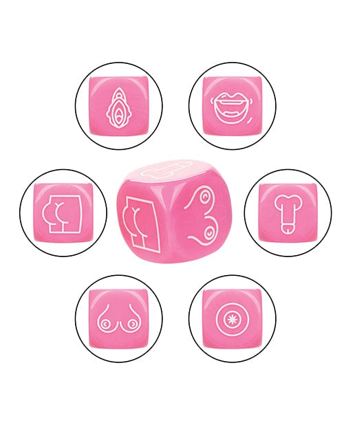 California Exotic Novelties Naughty Bits Roll With It Icon Based Sex Dice More