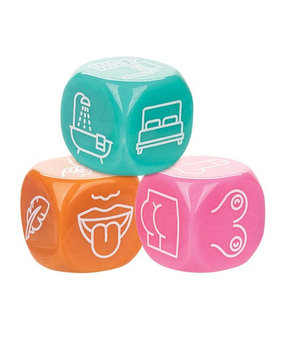 California Exotic Novelties Naughty Bits Roll With It Icon Based Sex Dice More
