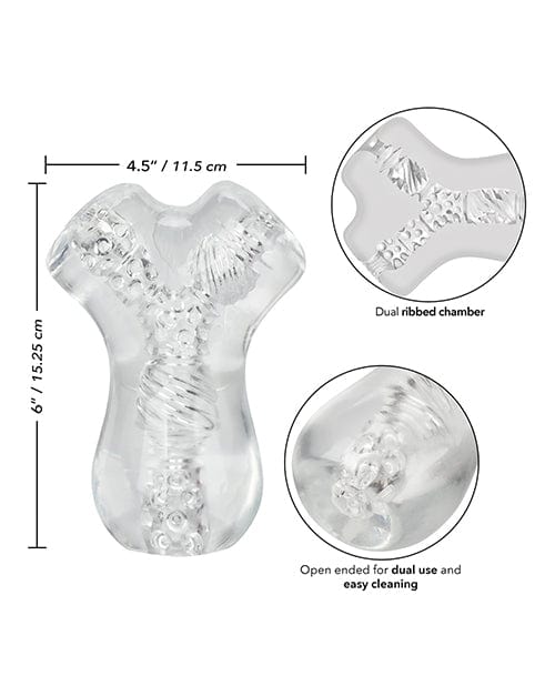 California Exotic Novelties Cyclone Dual Chamber Stroker Penis Toys